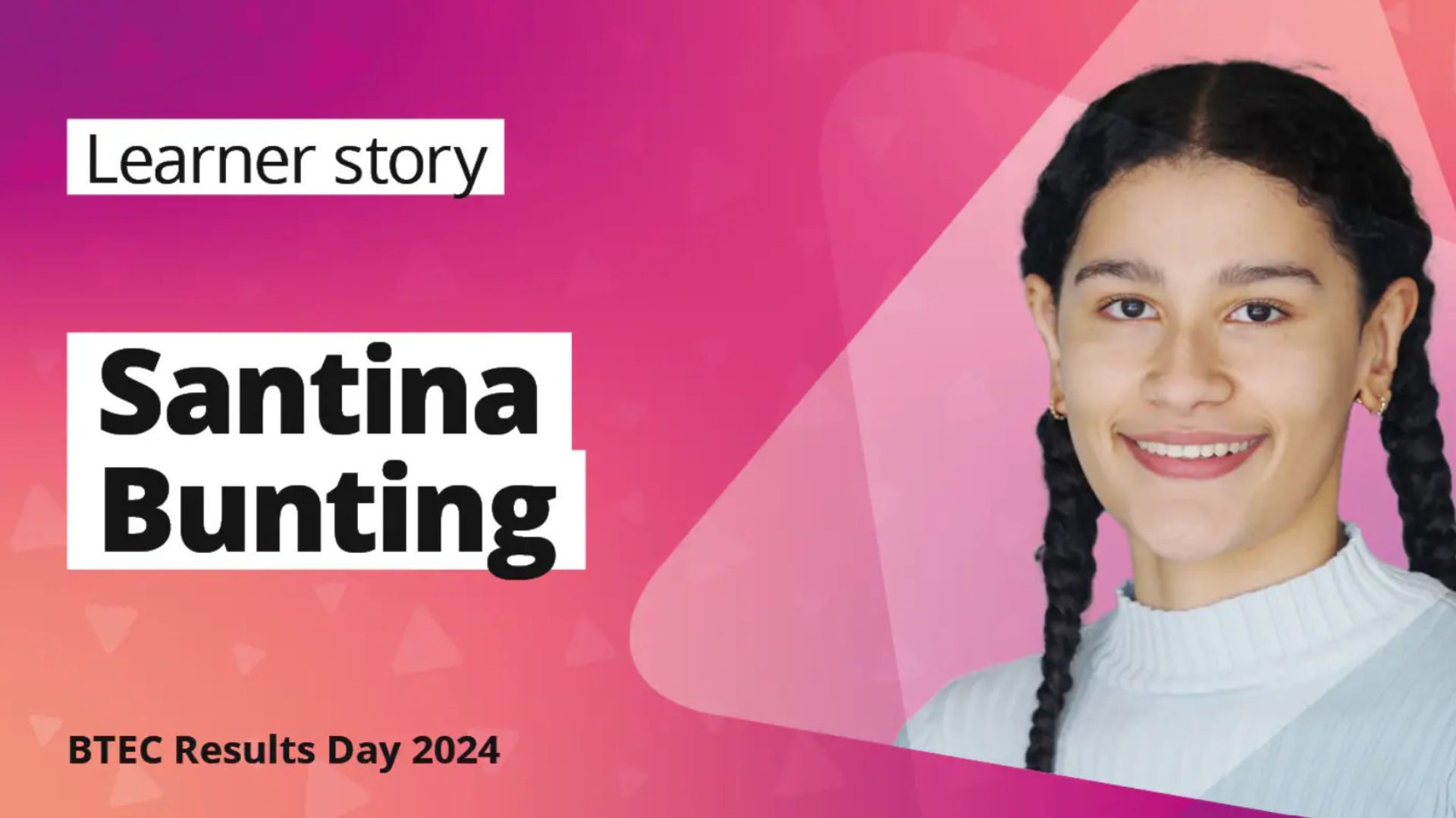Santina Bunting Pearson BTEC Pearson
